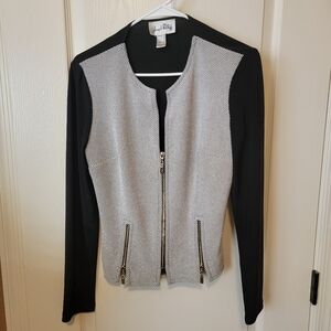 Joseph Ribkoff Black and White Jacket